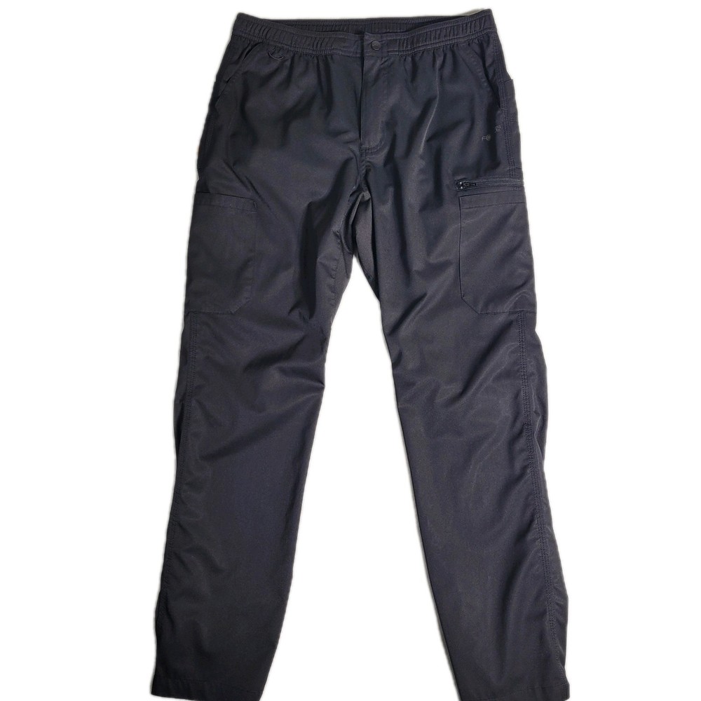 Carhartt Force Mens Rugged Flex Utility Cargo Pants Med Black Polyester/Elastane