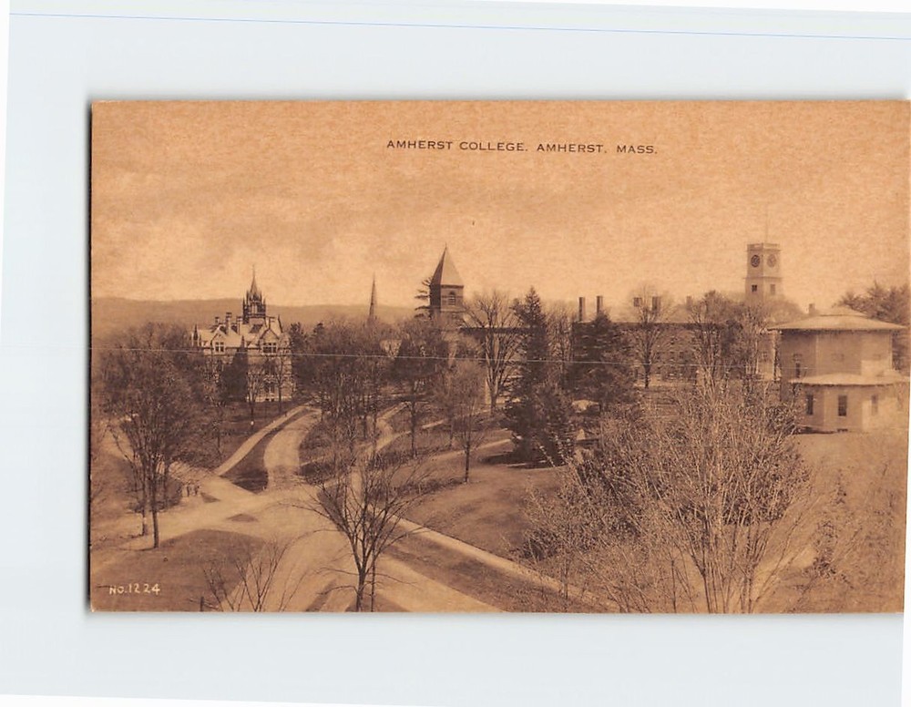 Postcard Amherst College Amherst Massachusetts USA