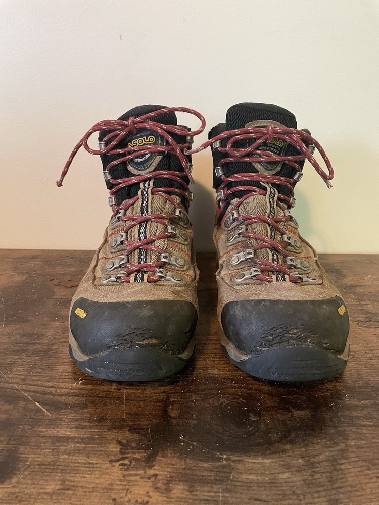 Asolo Mens Fugitive Gore-Tex Water-Resistant Hiking Boots Wool Black US 8.5 UK 8