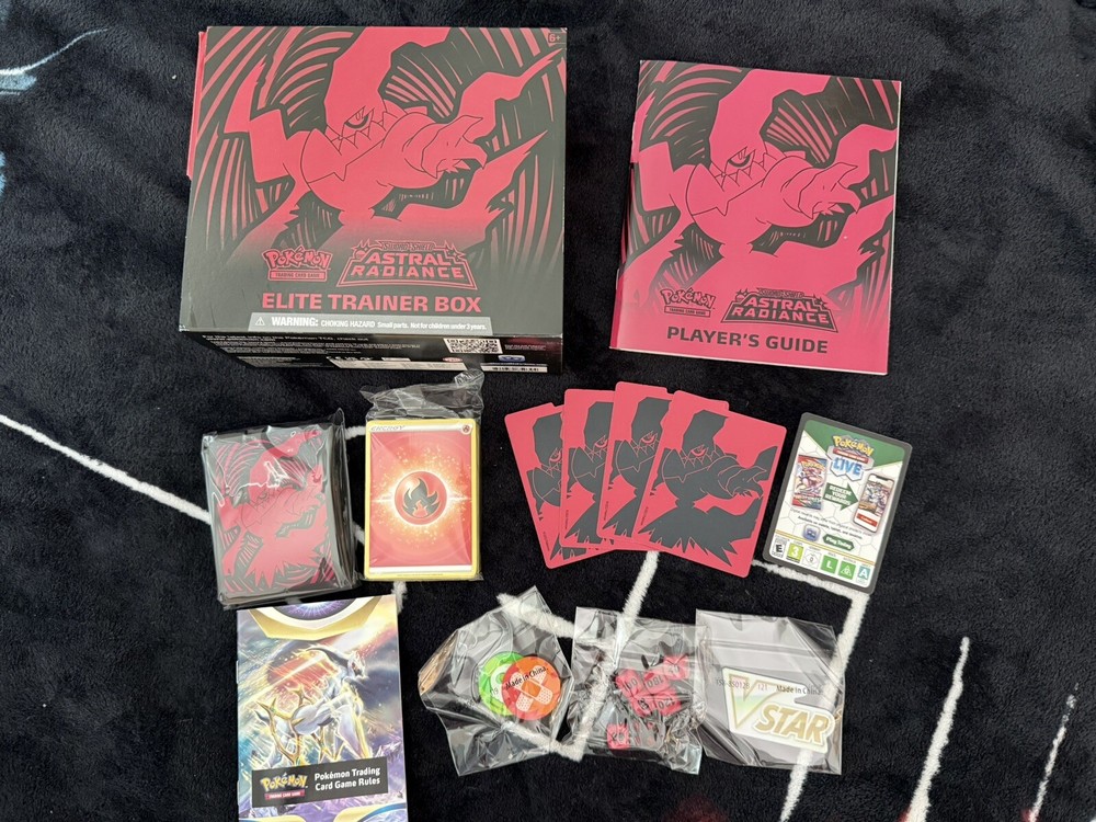 Pokemon EMPTY Astral Radiance ETB wt accessories! Storage for cards❗️NO PACKS❗️