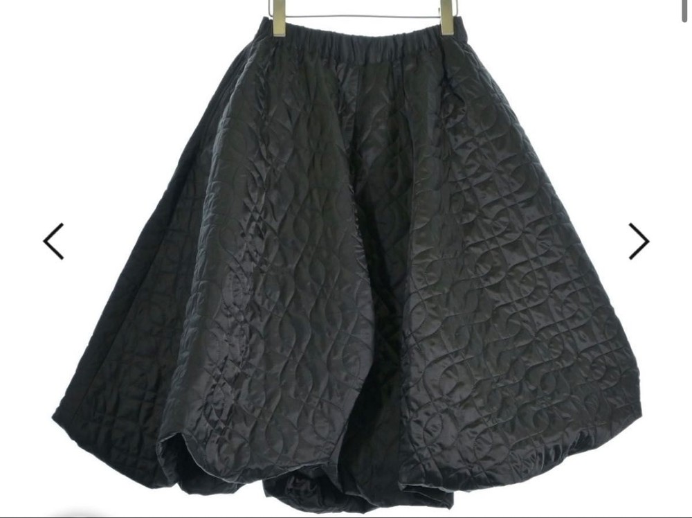 COMME des GARCONS Skirt Noir Kei Ninomiya Quilted Skirt