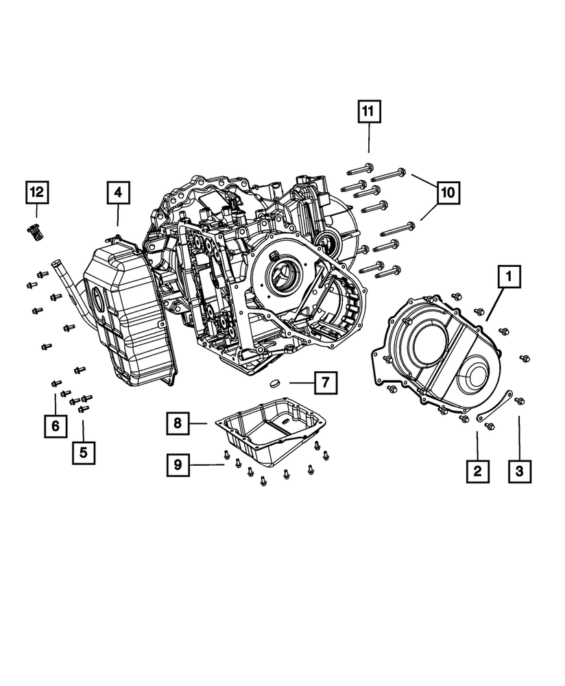 Genuine Mopar Valve Body Cover 68145886AC for Automatic Transmissions