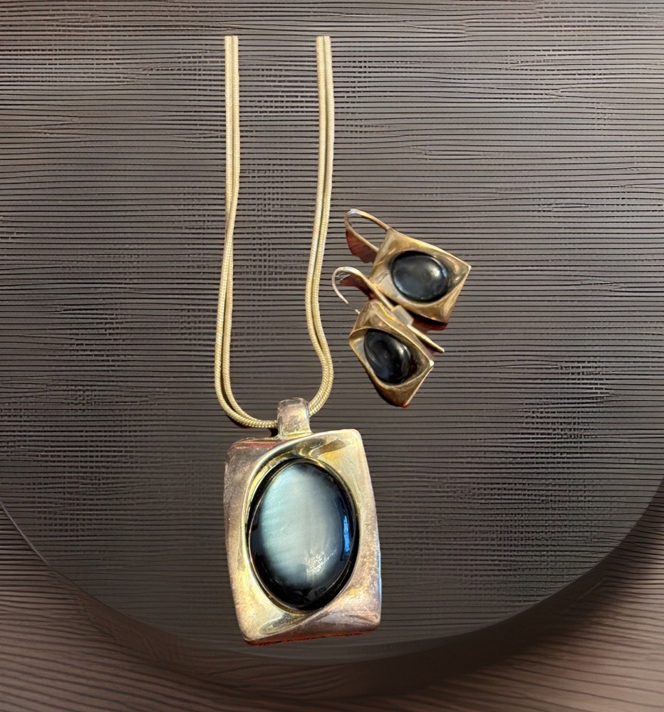 Vintage Necklace & Earrings Set