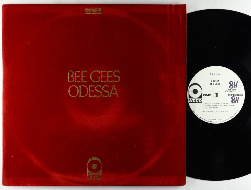 Bee Gees - Odessa 2xLP - ATCO 1841 Broadway PROMO