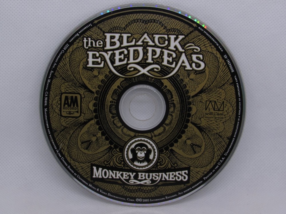 The Black Eyed Peas - Monkey Business CD 2005 Hip Hop A&M Records