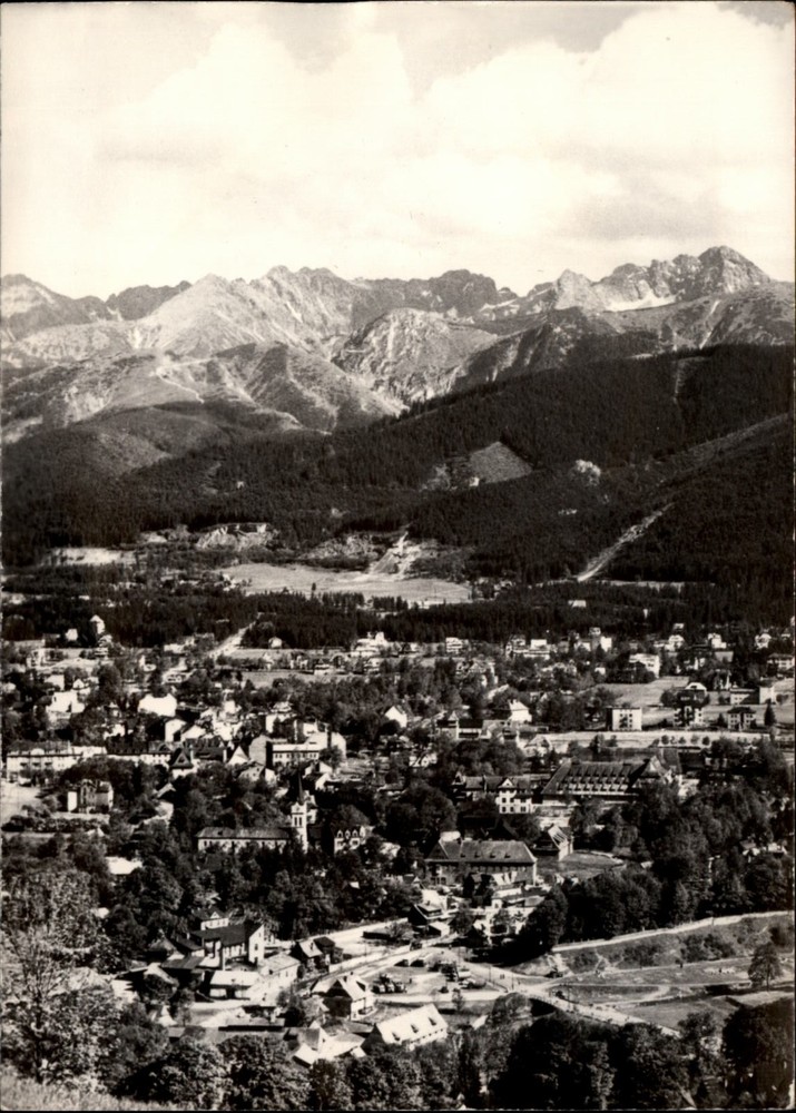 RPPC Zakopane View vintage postcard b269
