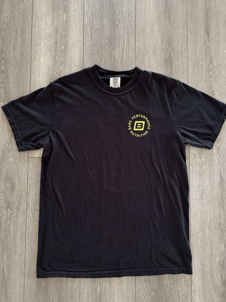 Nick Bare, Black Men's Cotton Graphic T-Shirt Crew L