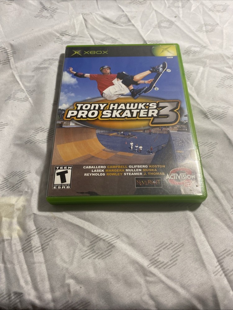 Tony Hawk's Pro Skater 3 (Microsoft Xbox)  Untested/No Manual
