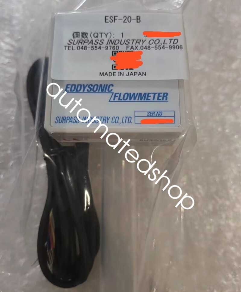 1Pcs New ESF-20-B vortex flow meter Shipping DHL or FedEX