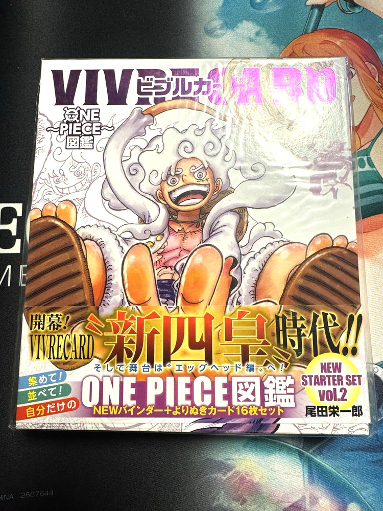 VIVRE CARD One Piece 2024 New Starter Set Vol. 2 Japan Manga Cards Book Volume