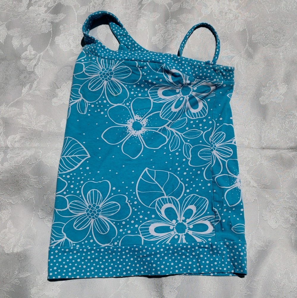 Justice Girls One Shoulder Floral Top Size Large