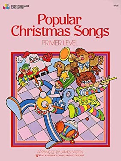 Bastien Popular Christmas Songs Primer Hardcover James Bastien