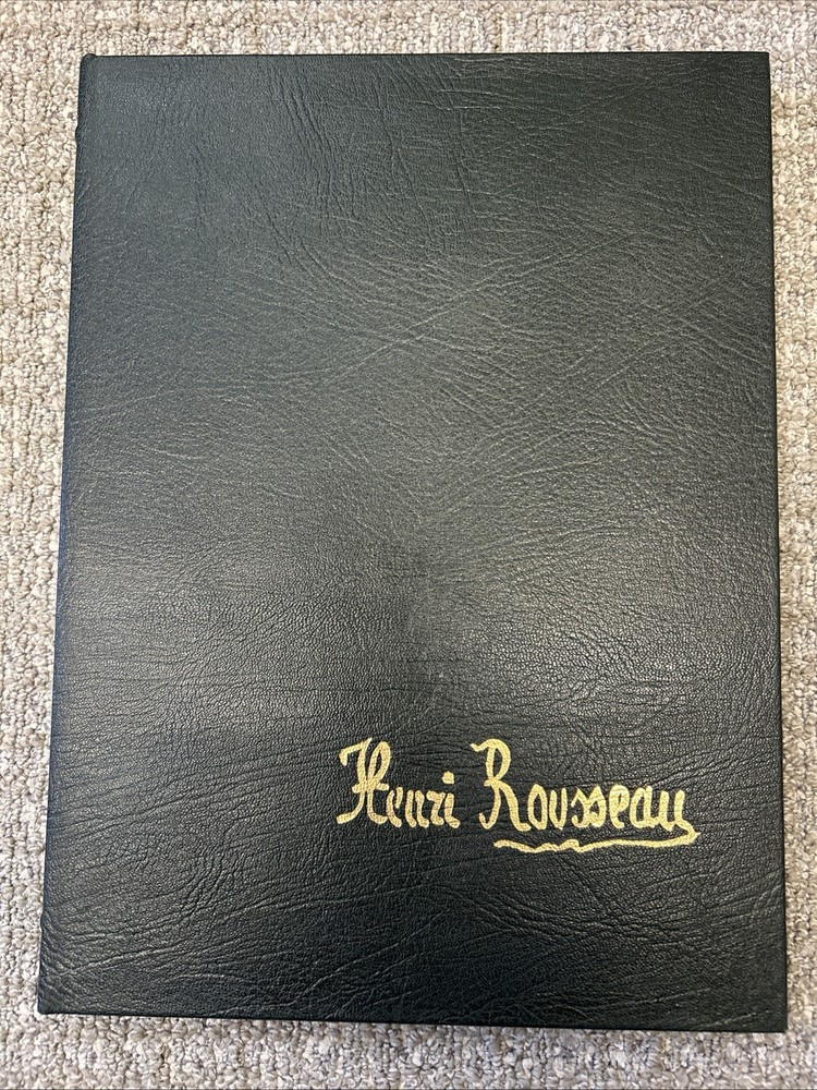 Henri Rousseau Easton Press Collectors Edition Leather Bound Artists Series 1982 Gilt Edges
