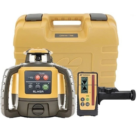 Topcon RL-H5A Self-Leveling Rotary Laser with LS-100D Receiver