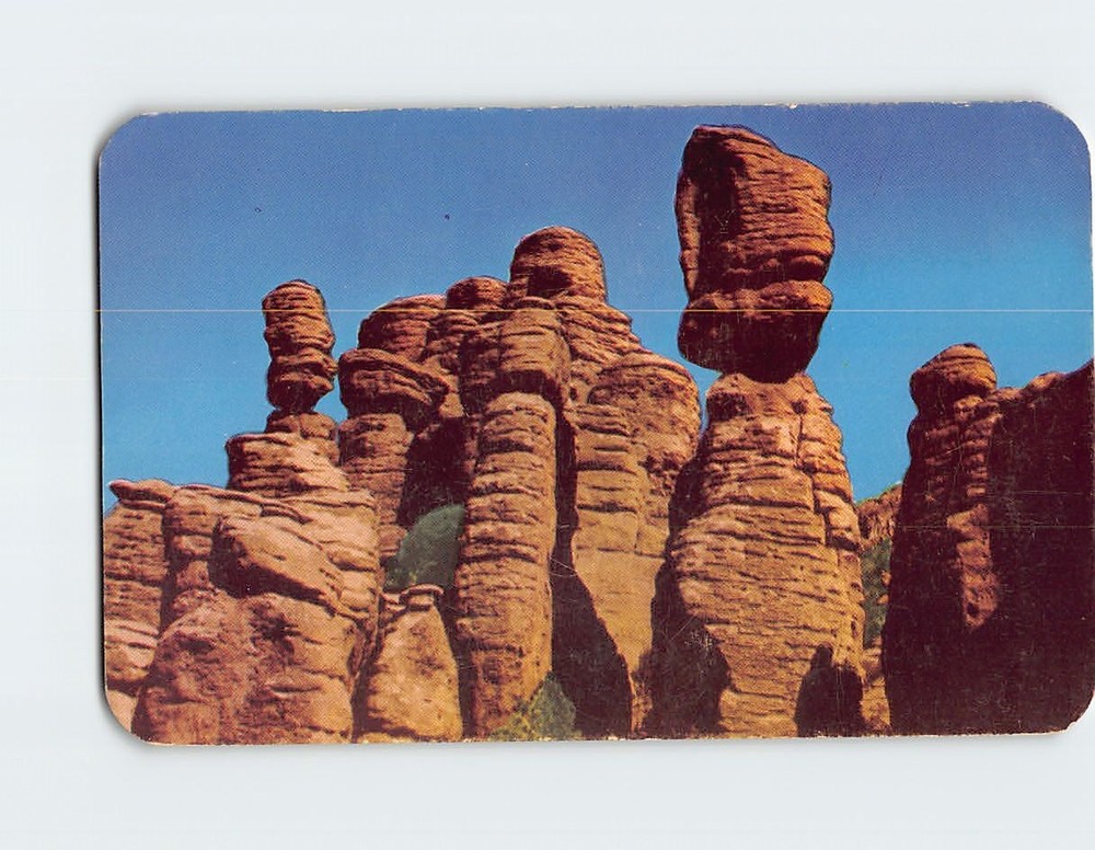 Postcard Chiricahua National Monument Southern Arizona USA