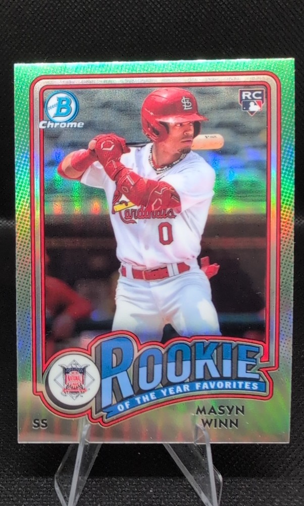 2024 Bowman - Rookie of the Year Favorites Masyn Winn #ROY-3 (RC)