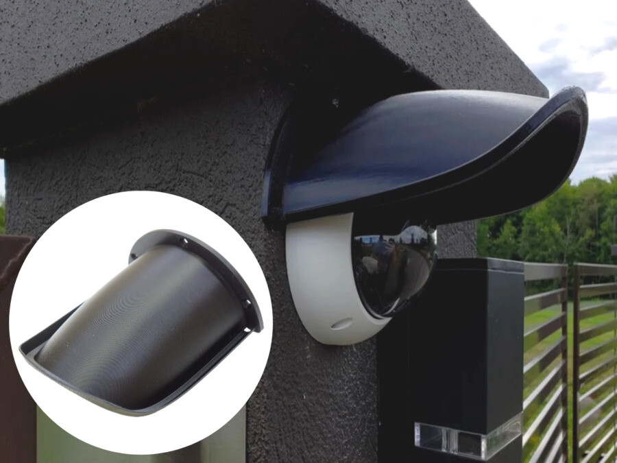 CCTV IP Dome Security Camera Rain Snow Shield Guard Cover Dahua (Large 4