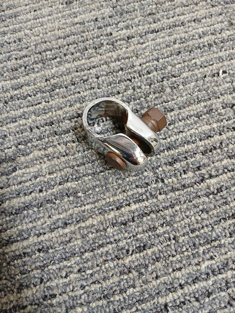 Vintage 1960's Schwinn Chrome Seat Post Clamp Jaguar Corvette Panther American