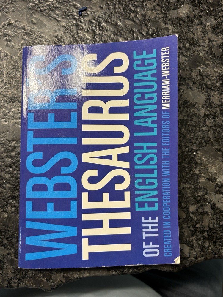 Webster’s Thesaurus of the English Language