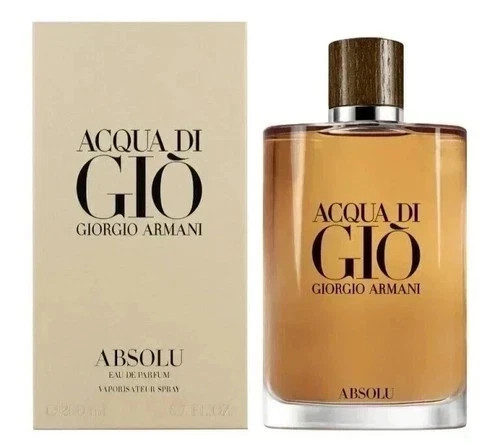 GIORGIO ARMANI ACQUA DI GIO ABSOLU EAU DE PARFUM 6.7 Oz  200 ml Fast Shipping