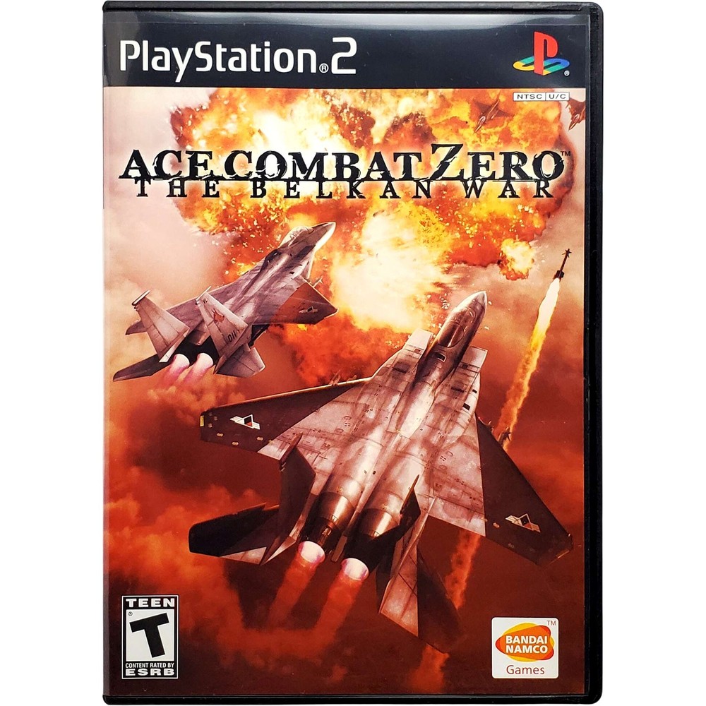 Ace Combat Zero Sony PS2 Pristine Tested Authentic Game-image