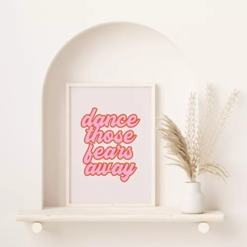 Retro Quote Wall Art poster Choose your Size