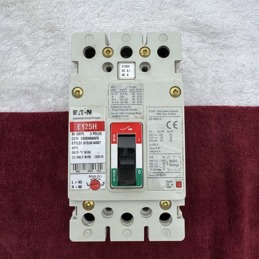 Eaton Corporation Cutler Hammer EGH3080AFG