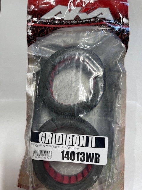 AKA 1:8 Ultra Soft GRIDIRON II  Buggy Tires #14013WR
