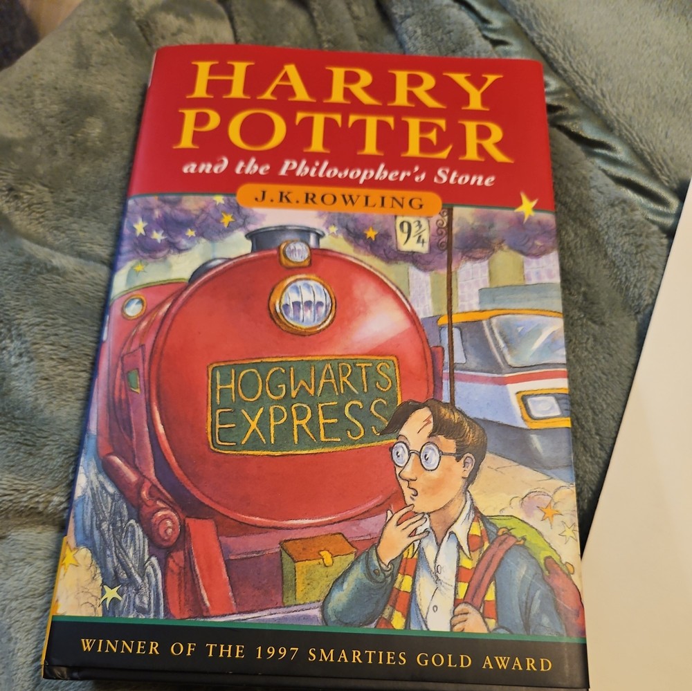 Harry Potter Philosopher's Stone UK 12th Print HC/DJ Bloomsbury Young Wizard