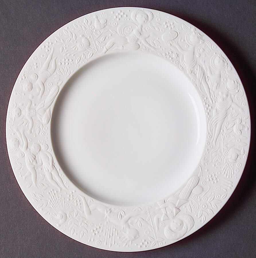Rosenthal - Continental Magic Flute White Bread & Butter Plate 535377