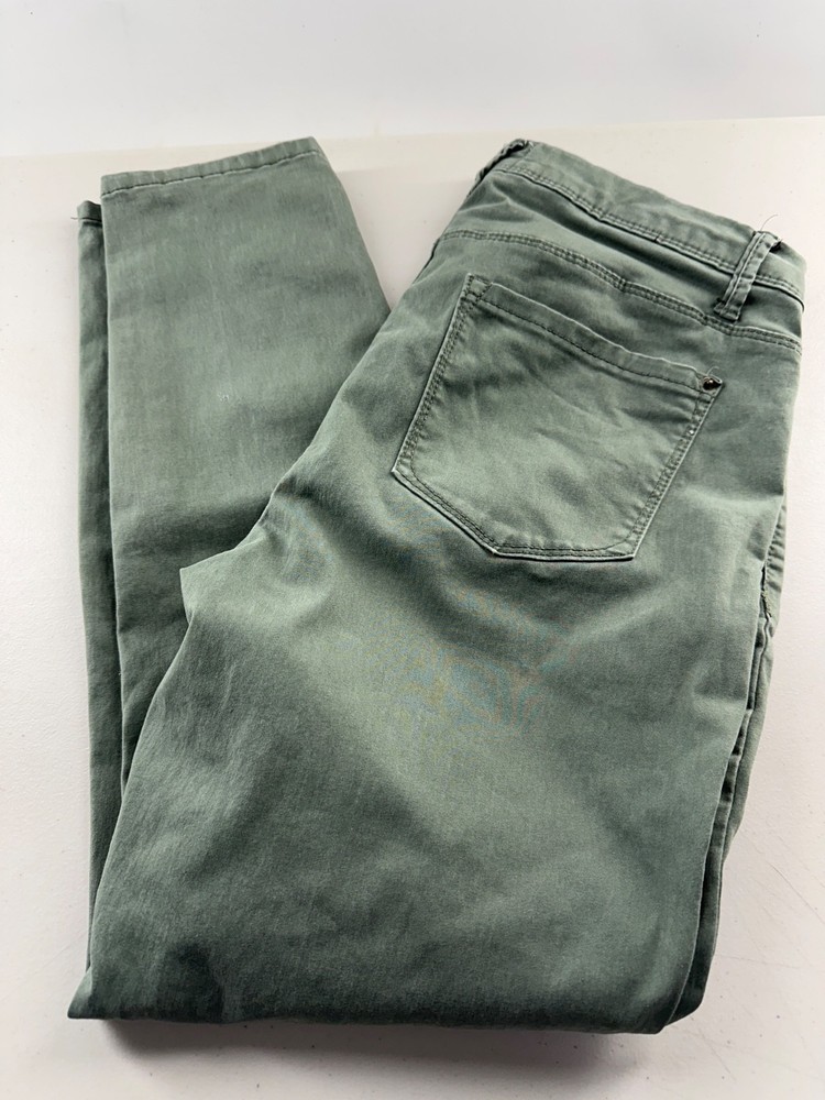 Curve Appeal Minimalist Jegging Olive Women Regular Size 10/30 (C105)