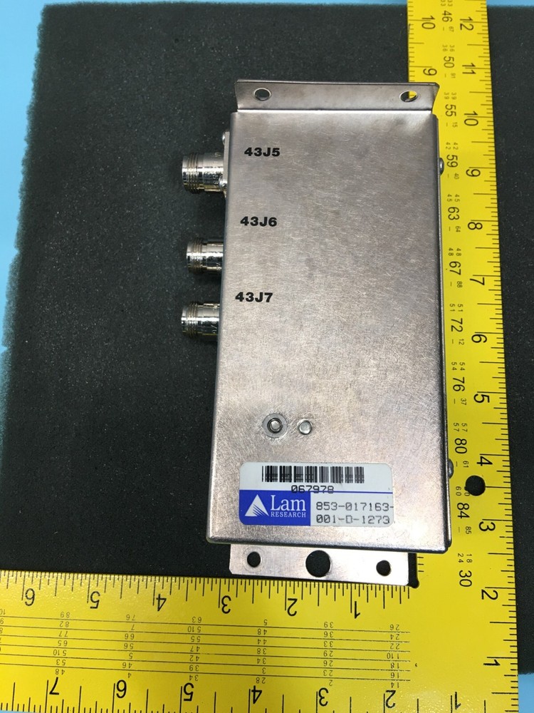 LAM Research, LAM 853-017163-001 RF Switch Box 853-017163-001-D-1273, 123597