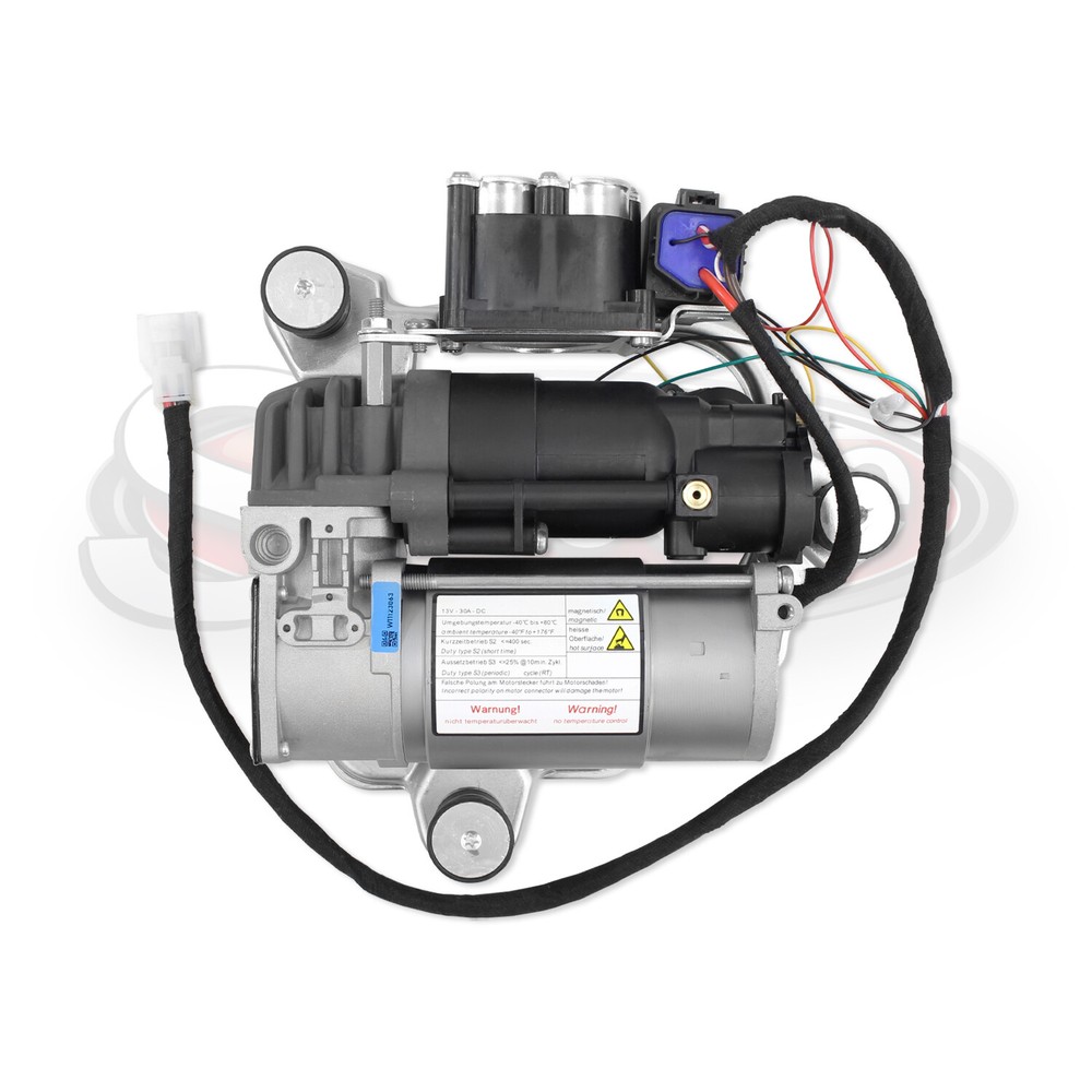 2002-2005 BMW 745i Rear Air Leveling Suspension Compressor Pump w/ Valve Block