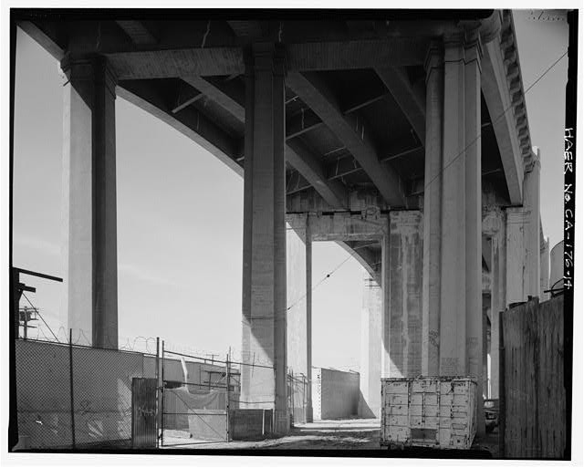 Photo:Sixth Street Bridge,101 Freeway,Los Angeles,California,CA,HABS,38