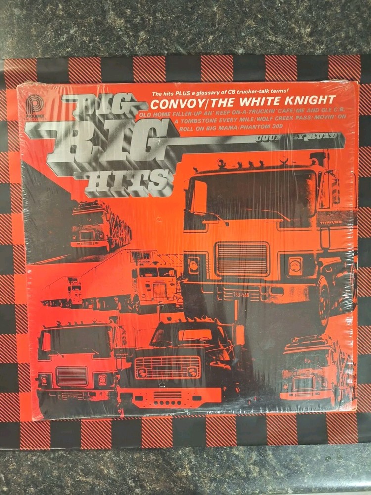 Big Rig Hits Convoy/The White Knight Vinyl LP Pickwick 1976 Open Shrink