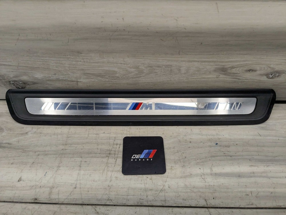 19-24 OEM BMW G20 G21 G26 M SPORT Front Left Right Door Sill Plate Molding Trim