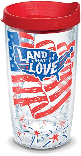 Land That I Love Made in USA Double Walled Insulated Tumbler Travel Cup Keeps...