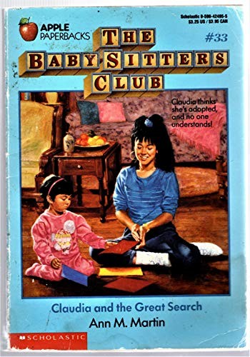 Claudia and the Great Search (Baby-S..., Martin, Ann M.