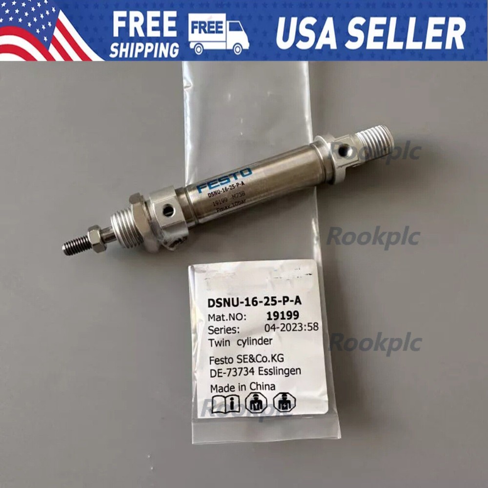 New DSNU-16-25-P-A Festo 19199 Fast Shipping Cylinder