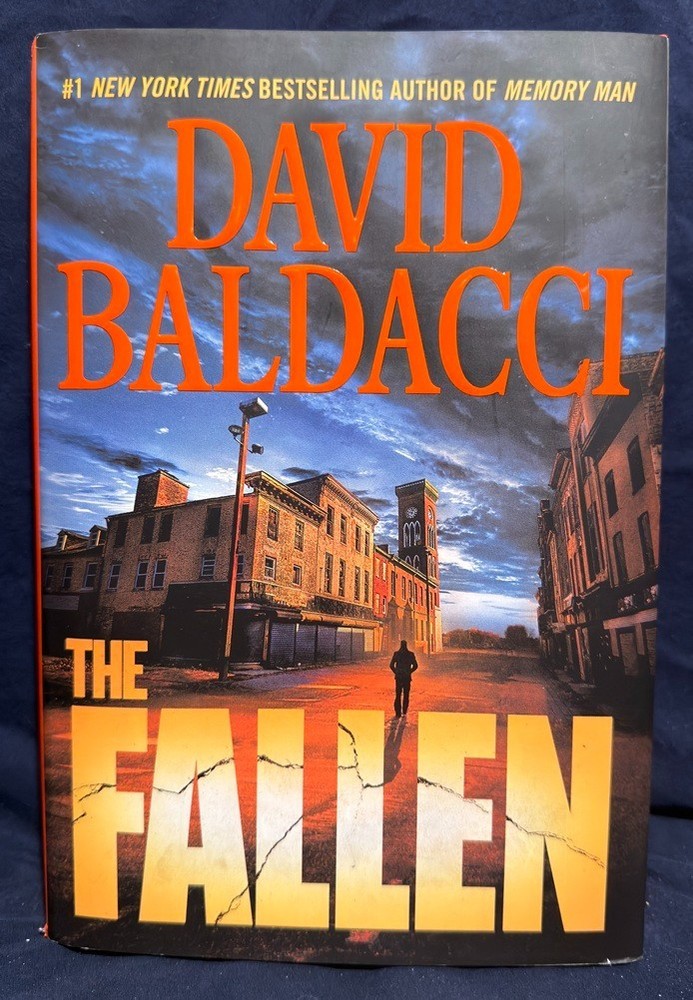 SIGNED - The Fallen by David Baldacci (2018, Hardcover, First Edition)