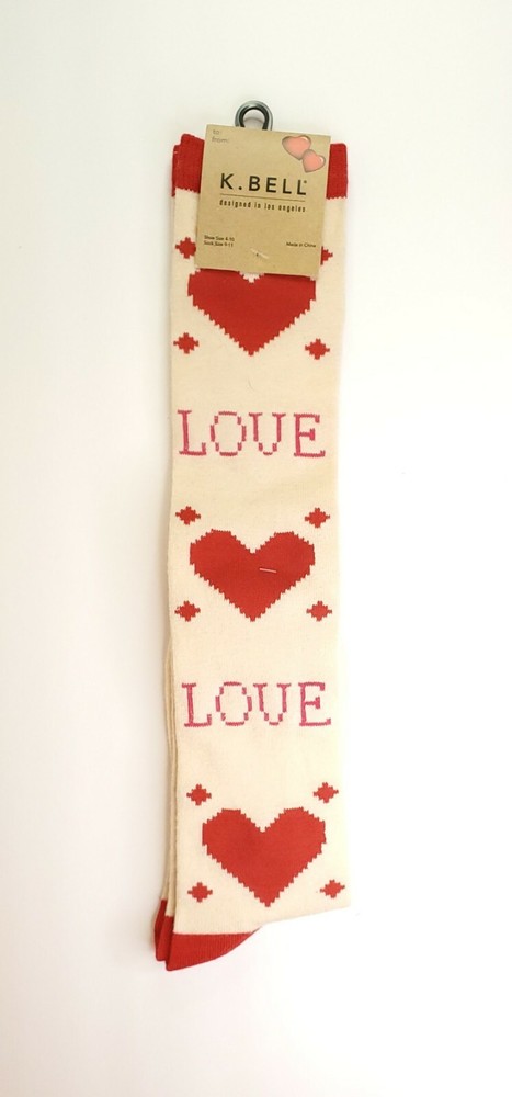 K. Bell  Over The Knee Socks (LOVE & Heart's)