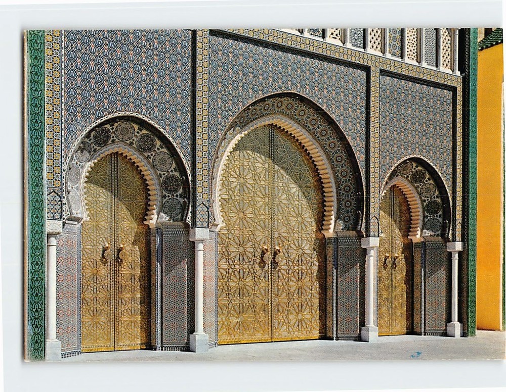 Postcard Royal Palace of Fez Morocco