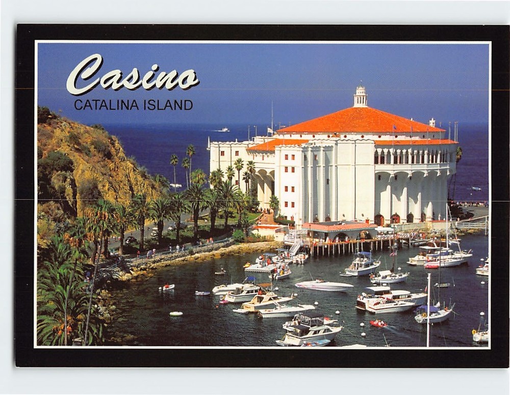 Postcard Catalina Island Casino Avalon California