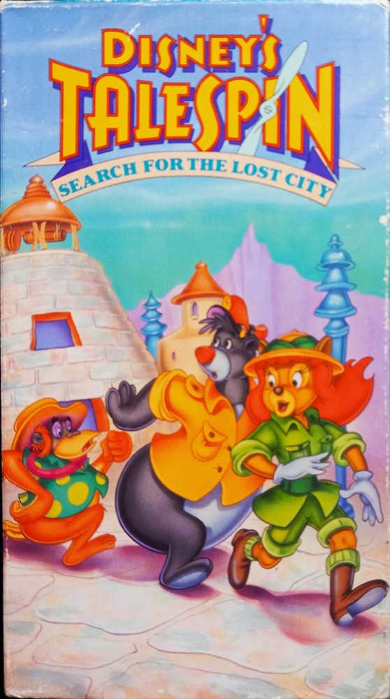 Talespin Series V. 8 - Search for the Lost City (VHS, 1992)