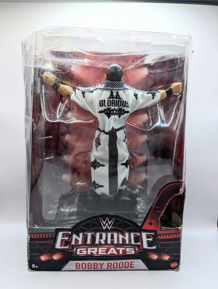 BOBBY ROODE WWE Mattel Elite Collection Entrance Greats, Open Box Dmg All Intact