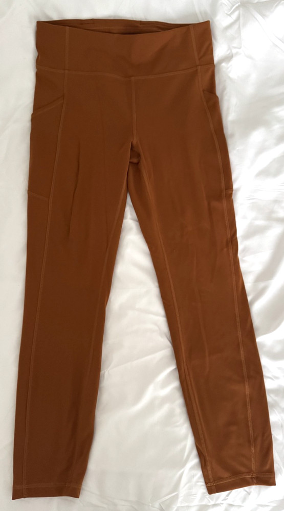 Lululemon Legging Women 8 Butternut Brown Instill High-Rise Tight Yoga W5DJTS