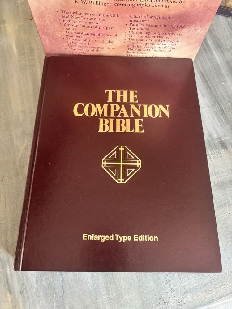 The Companion Bible – Enlarged Type Edition KJV by E.W. Bullinger
