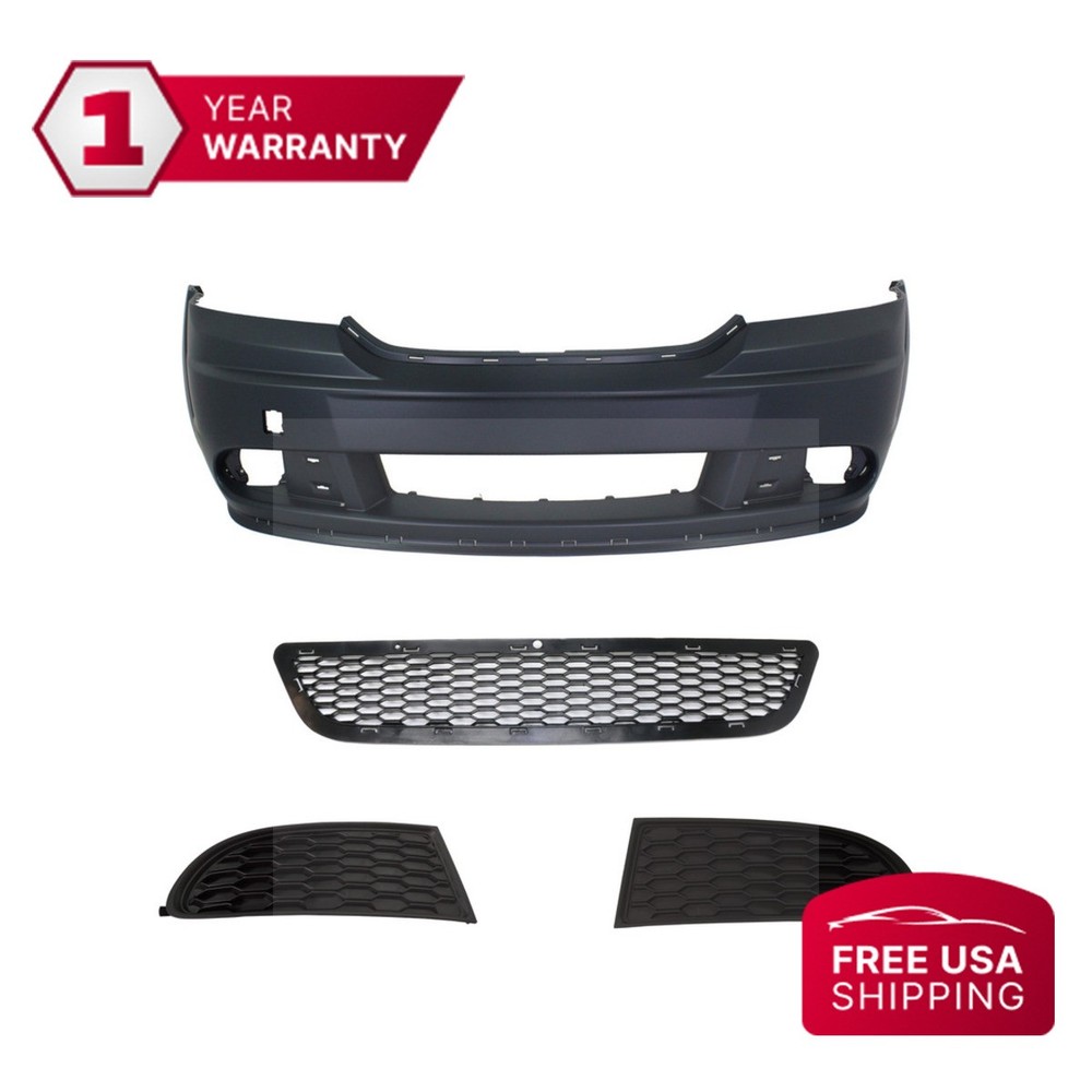 2011-2020 Dodge Journey Front Bumper Grille & Fog Light Covers