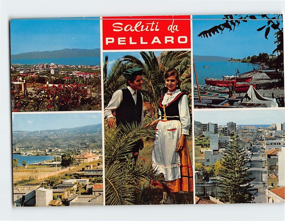 Postcard Greetings from Pellaro Italy