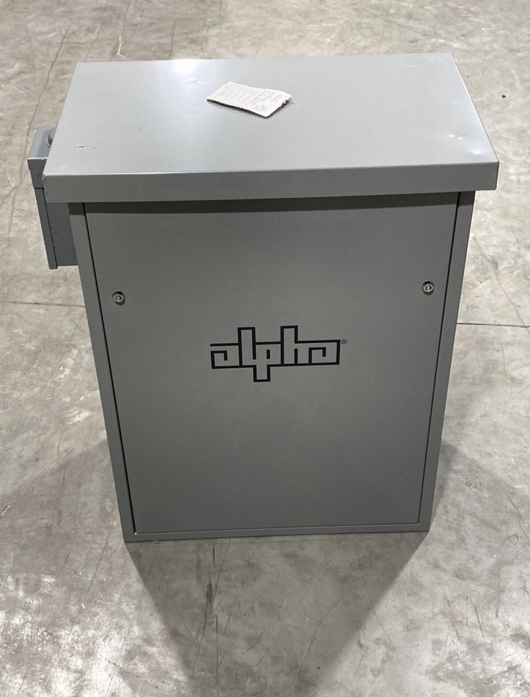 Alpha Power Supply Equipment Ground Enclosure Rainproof UPE-3G-1111-1N0 New